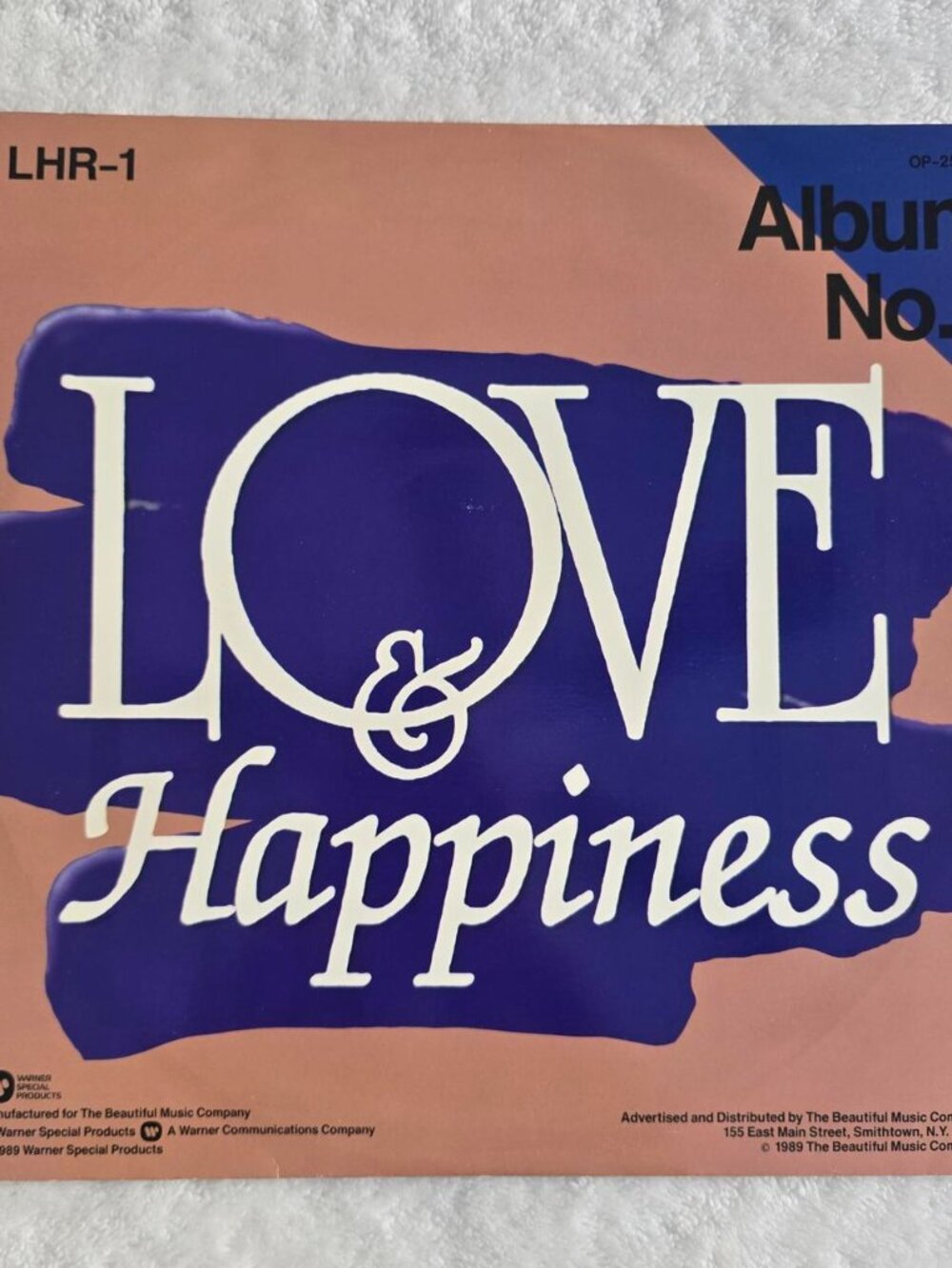 Love and Happiness Album No. 1 Vinyl Record